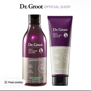 Purple and Silver Hair Thickening Set